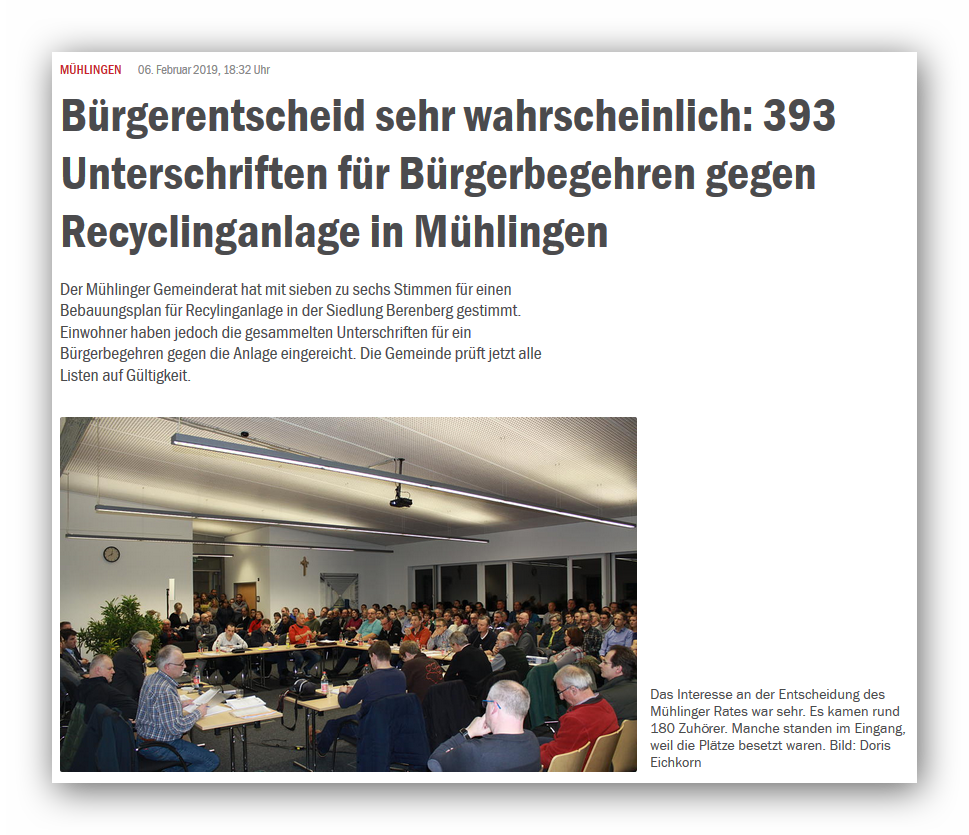 mühlingen berenberg bauschuttrecycling südkurier